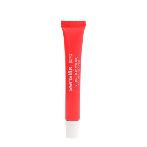 SENSILIS PEPTIDE [LIP COLOR] traitement volumateur pour les lèvres #02-Corail Paprika 10 ml