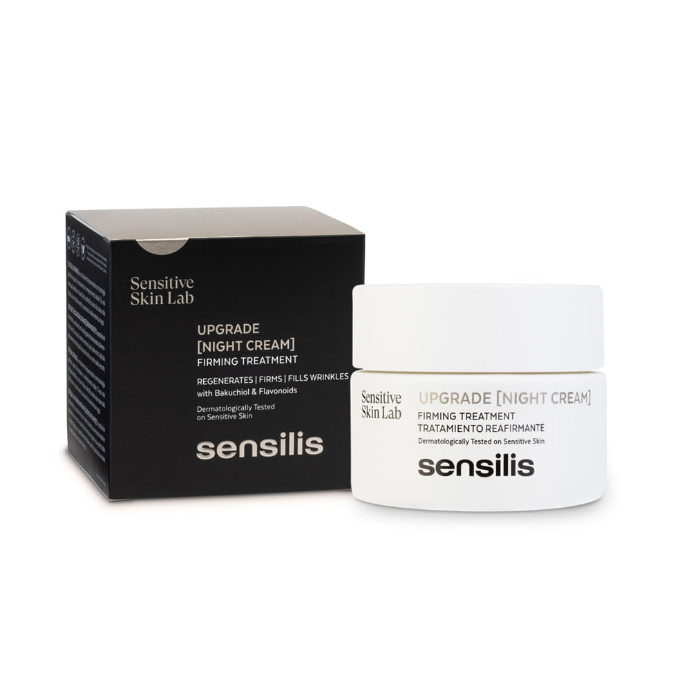 SENSILIS UPGRADE crema de noche reafirmante y antiarrugas 50 ml