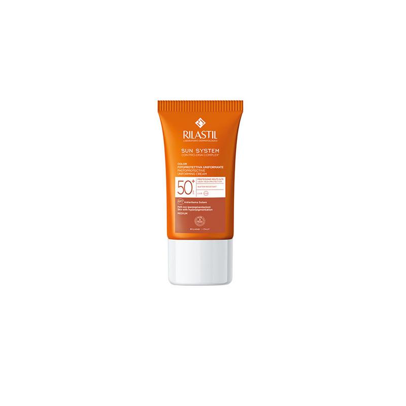 RILASTIL SUN SYSTEM SPF50+ colour emulsion 50 ml