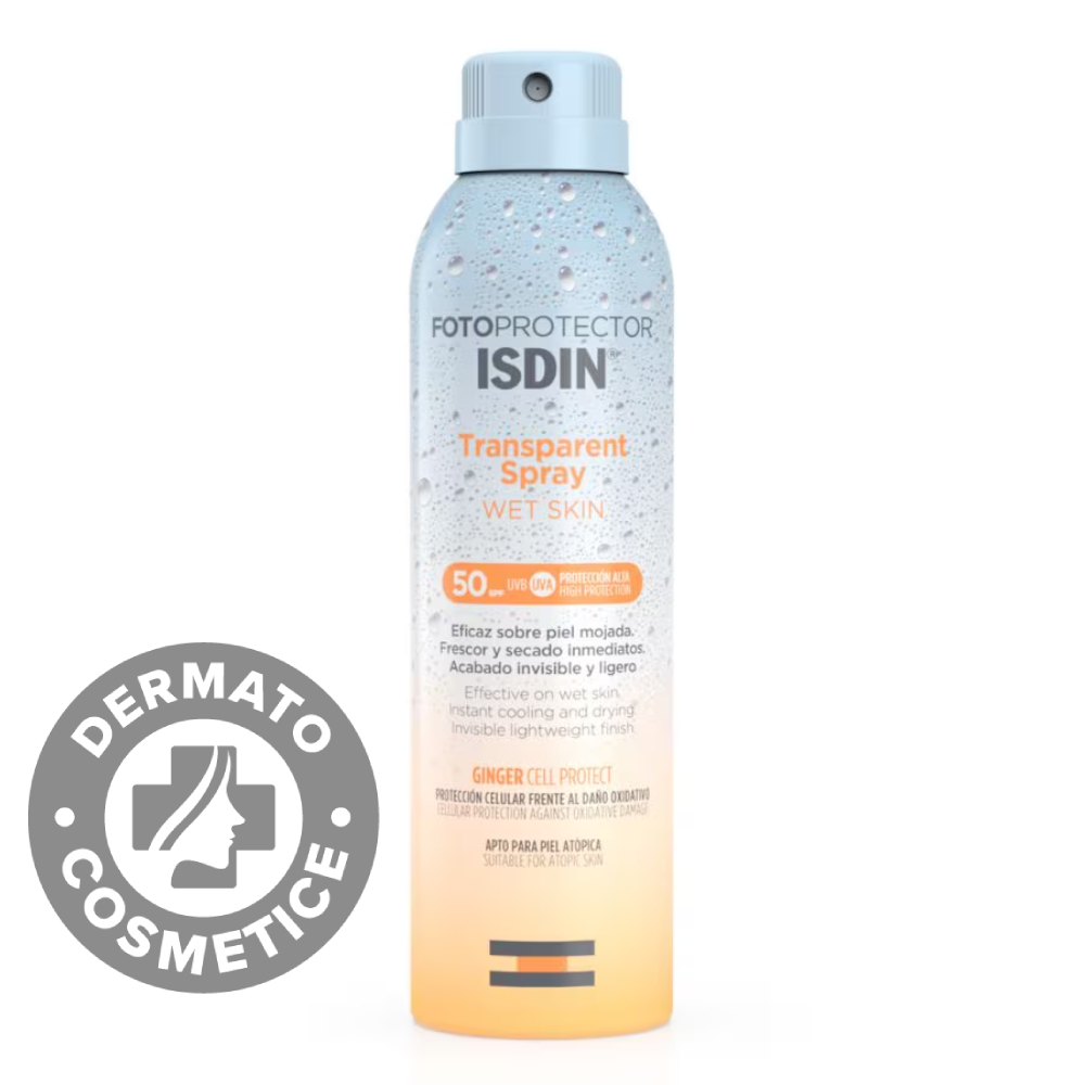 ISDIN PHOTOPROTECTOR wet skin transparent spray SPF50+ 250 ml