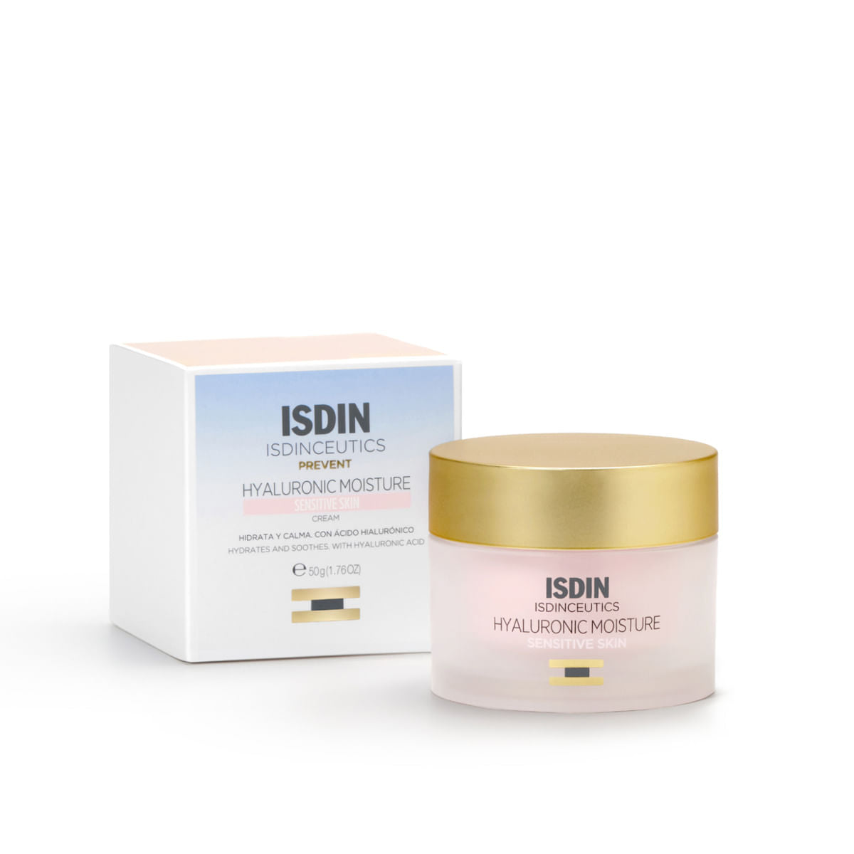 ISDINCEUTICS hyaluronic moisture peaux sensibles 50 g