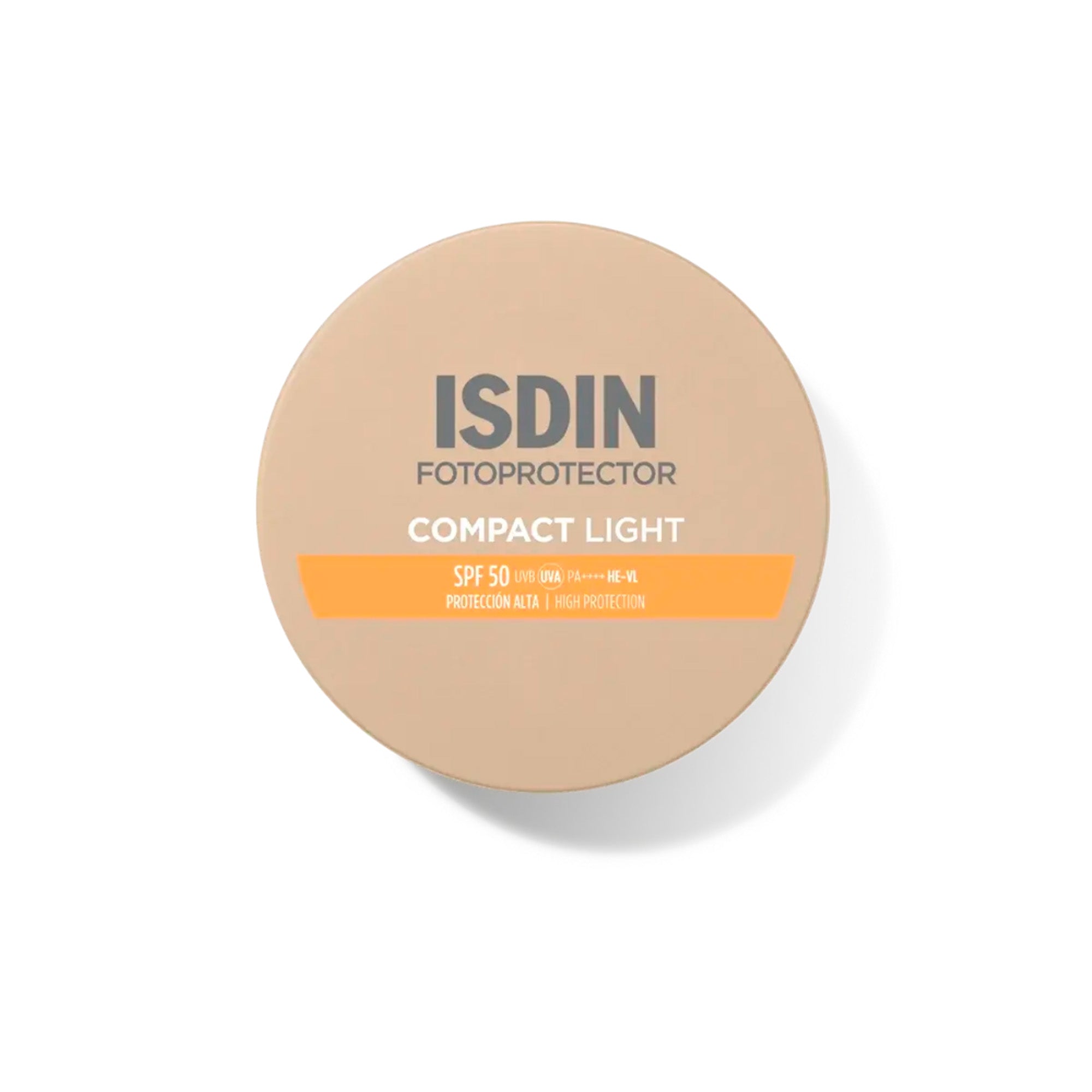 ISDIN COMPACTO SOLARE SPF 50 Copertura naturale a lunga durata #Light 10g
