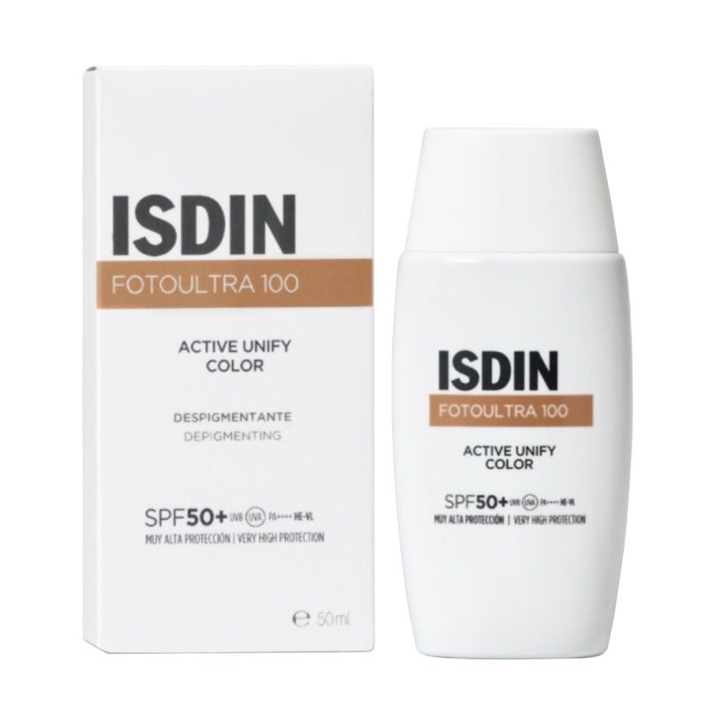 ISDIN FOTOULTRA 100 ACTIVE UNIFY COLOR SPF 50+ protezione solare colorata 50 ml