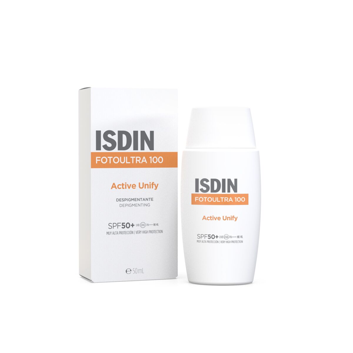 ISDIN PHOTO ULTRA 100 ACTIVE UNIFY fusion fluid SPF50+ 50 ml