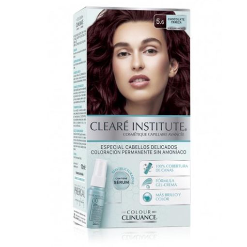 CLEARÉ INSTITUTE COLOUR CLINUANCE delicate hair #5.6-chocolate cherry 1 u