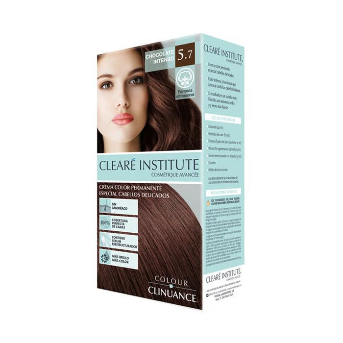 CLEARÉ INSTITUTE COLOUR CLINUANCE delicate hair #5.7-intense chocolate 1 u