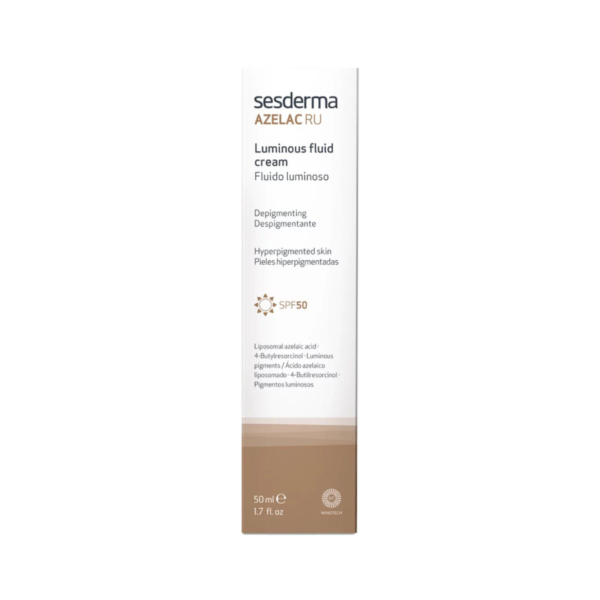 SESDERMA AZELAC RU fluido luminoso SPF50 50 ml