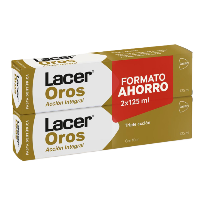 LACER OROS DENTIFRICIO CONFEZIONE 2 x 125 ml