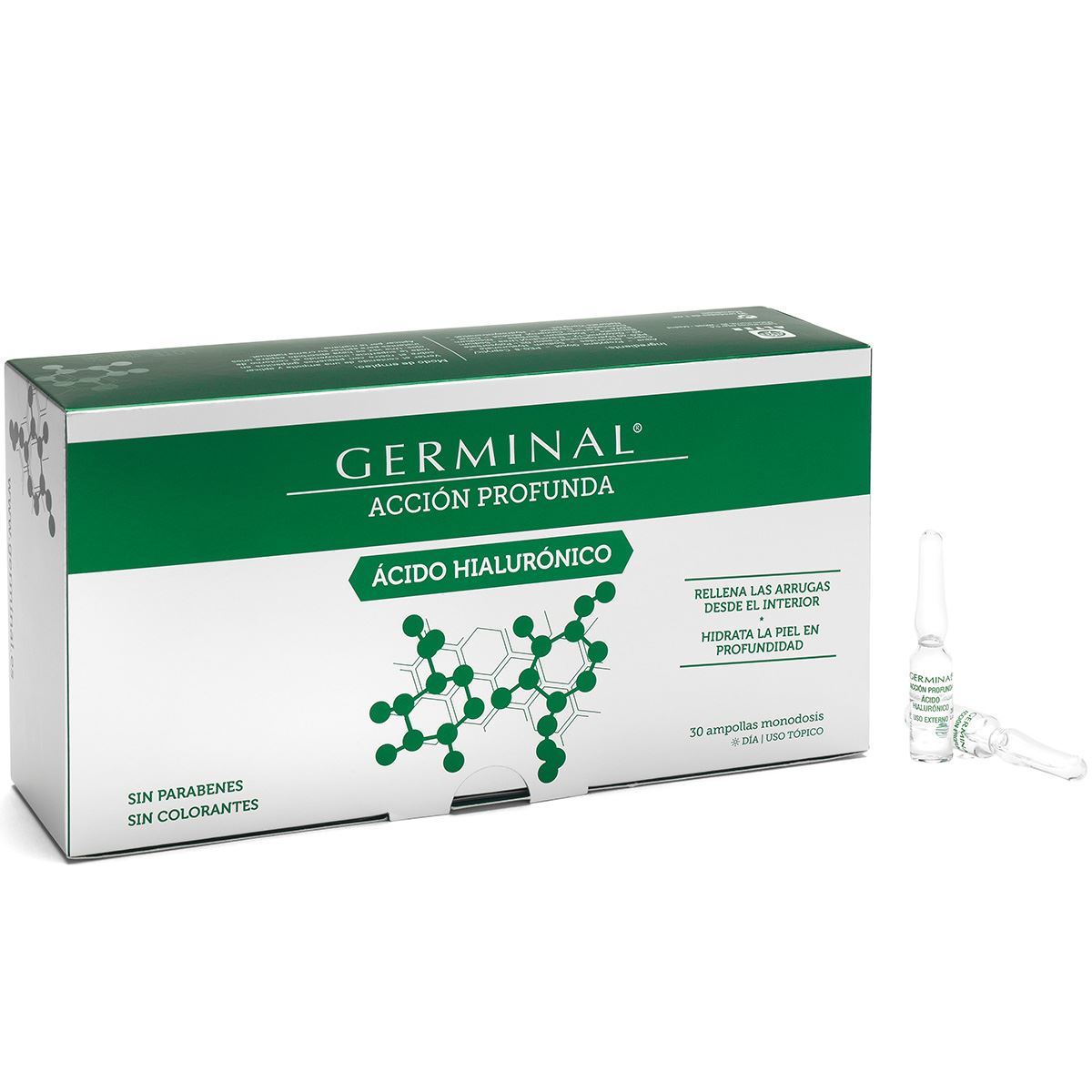 GERMINAL AZIONE PROFONDA fiale di acido ialuronico 30 x 1 ml