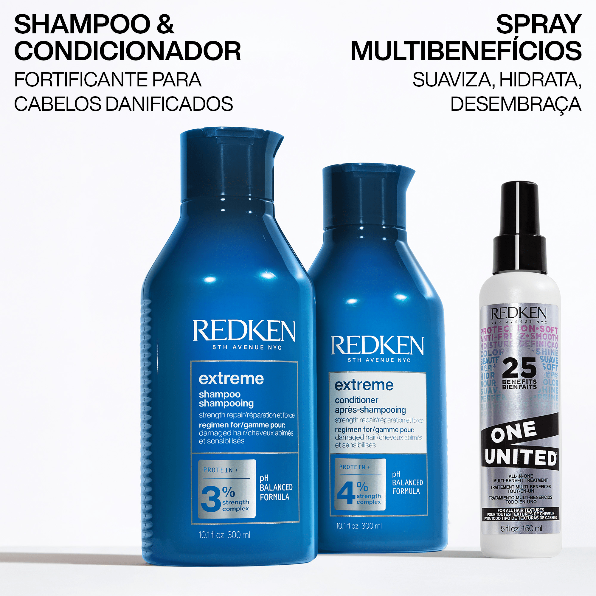 Astuccio 3 pezzi REDKEN EXTREME