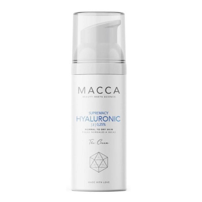 MACCA SUPREMACY ACIDE HYALURONIQUE crème 0,25% peaux normales à sèches 50 ml