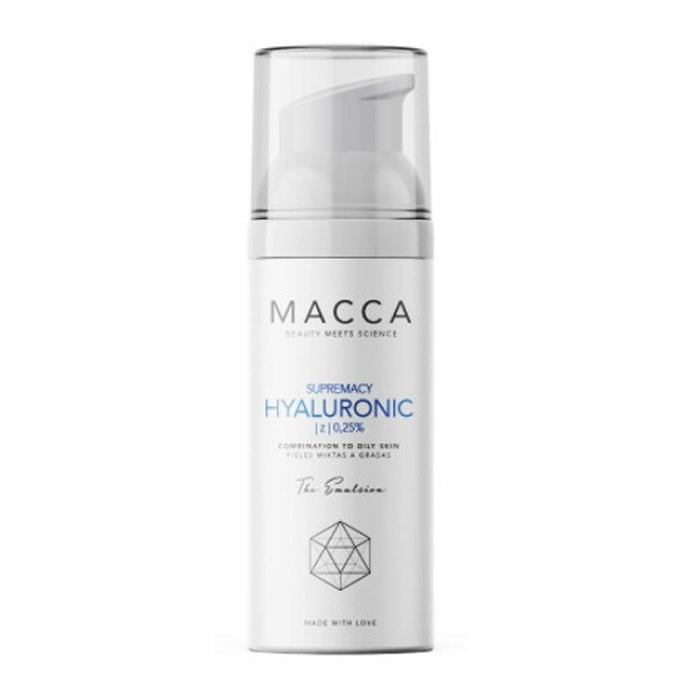 MACCA SUPREMACY ACIDE HYALURONIQUE 0,25% émulsion peaux mixtes à grasses 50 ml