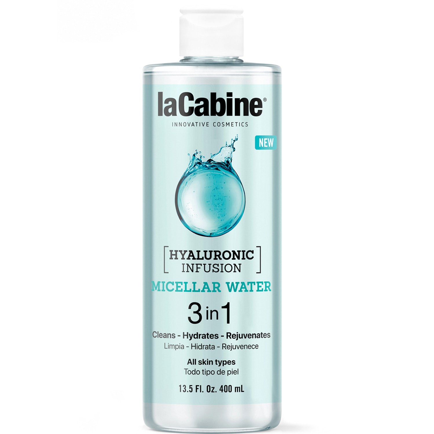 Acqua micellare LA CABINE PERFECT CLEAN 400 ml