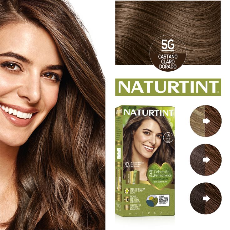 NATURTINT tinta senza ammoniaca #5G-Castano Chiaro Dorato 170 ml