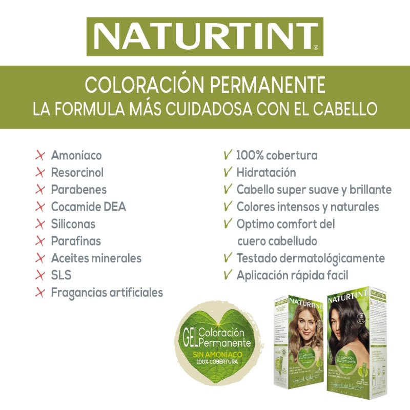 NATURTINT tinta per capelli senza ammoniaca n. 6G-Biondo Scuro Dorato 170 ml