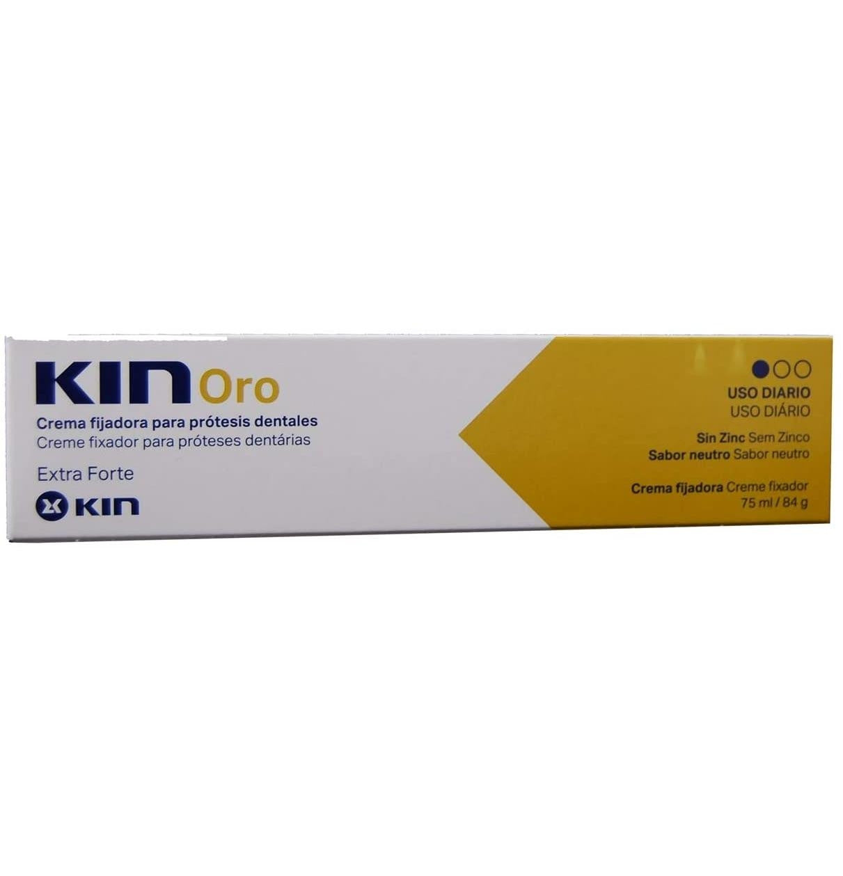 KIN ORO crema adesiva per protesi dentarie 75 ml
