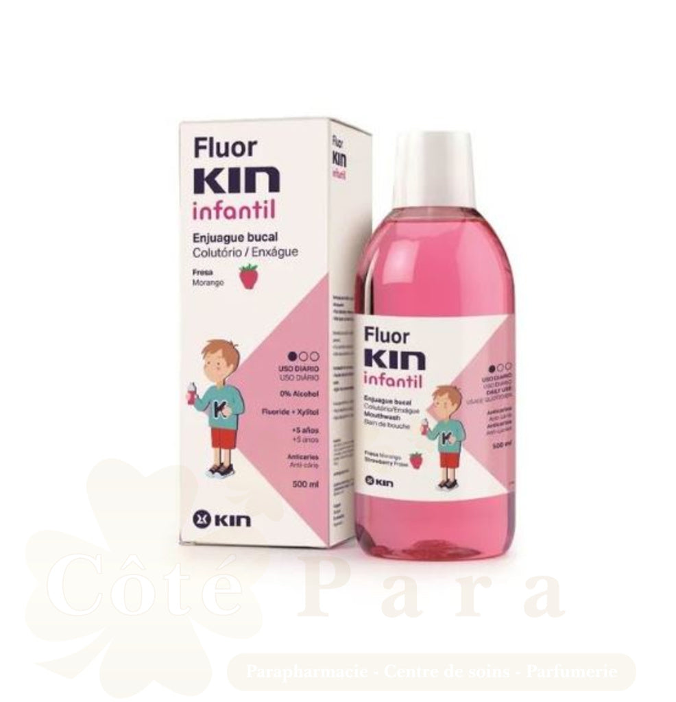 FLUORKIN INFANTIL collutorio anti-carie #fragola 500 ml