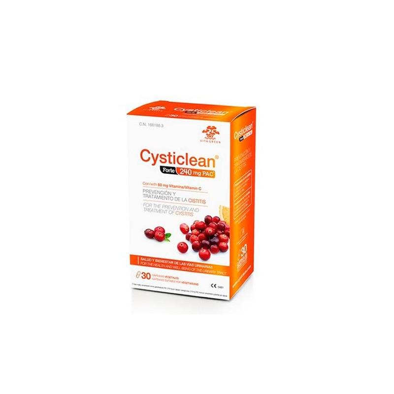CYSTICLEAN FORTE con PAC e Vit C e Mirtillo rosso capsule 30 u