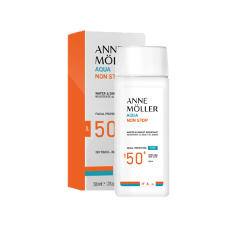 ANNE MÖLLER AQUA NON STOP water and sweat resistant SPF50+ 75 ml
