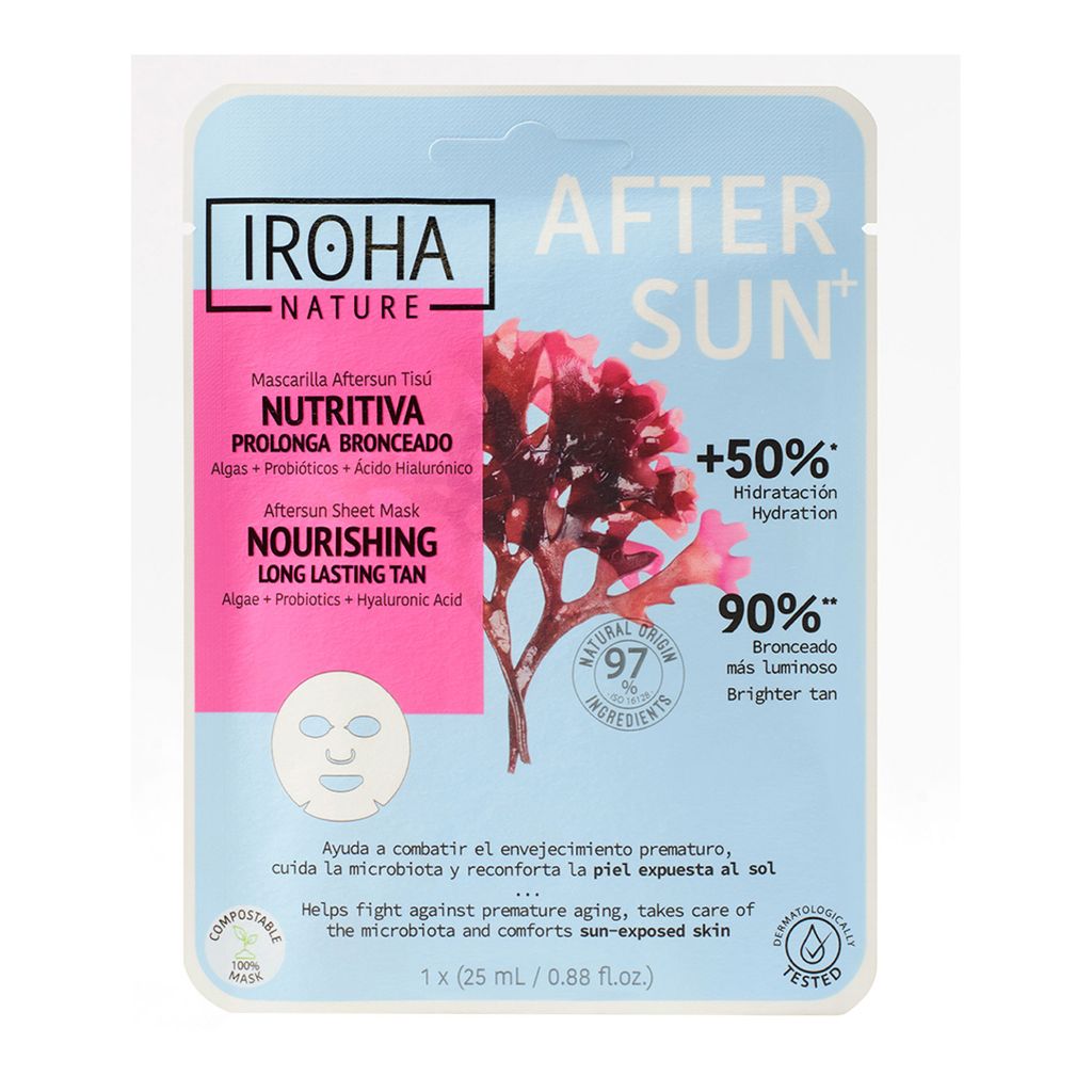 IROHA ALGAE abbronzatura nutriente lunga durata 1 pz