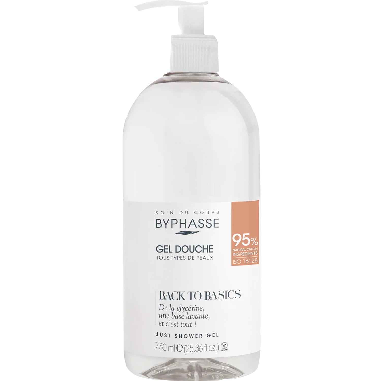 BYPHASSE BACK TO BASICS shower gel 750 ml