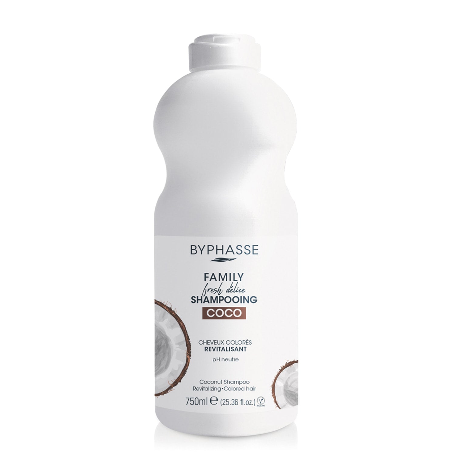 BYPHASSE FAMILY FRESH DELICE shampoo per capelli colorati 750 ml