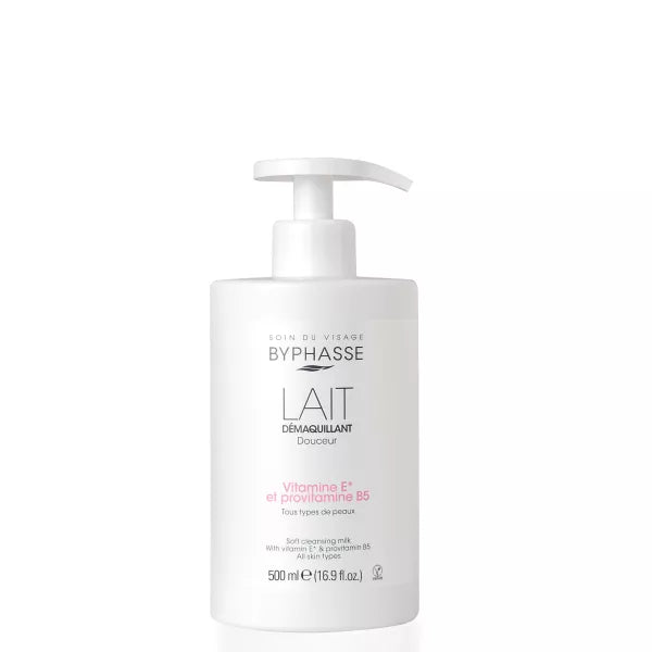 BYPHASSE LATTE DETERGENTE DELICATO vitamina E e provitamina B5 500 ml