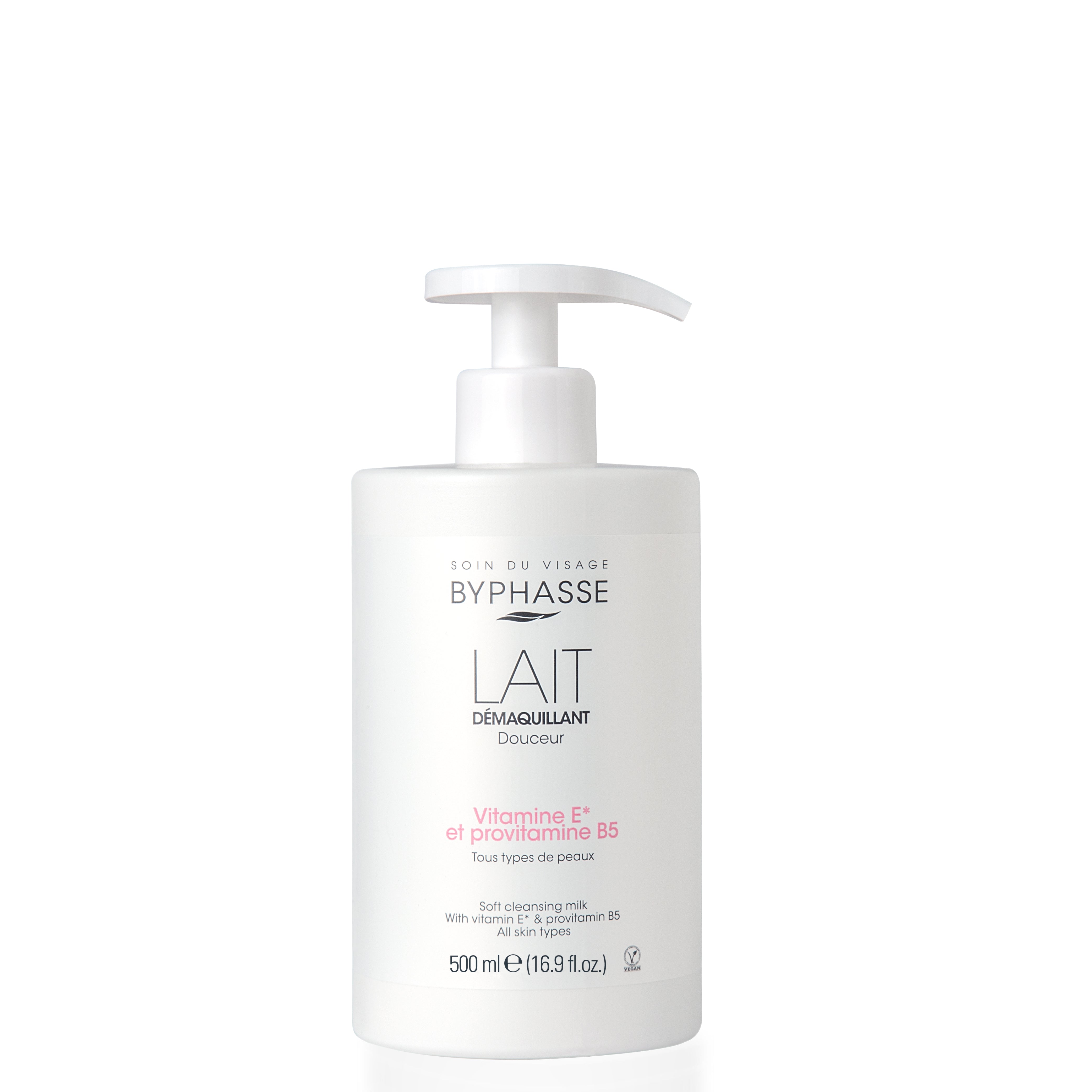BYPHASSE LATTE DETERGENTE DELICATO vitamina E e provitamina B5 500 ml