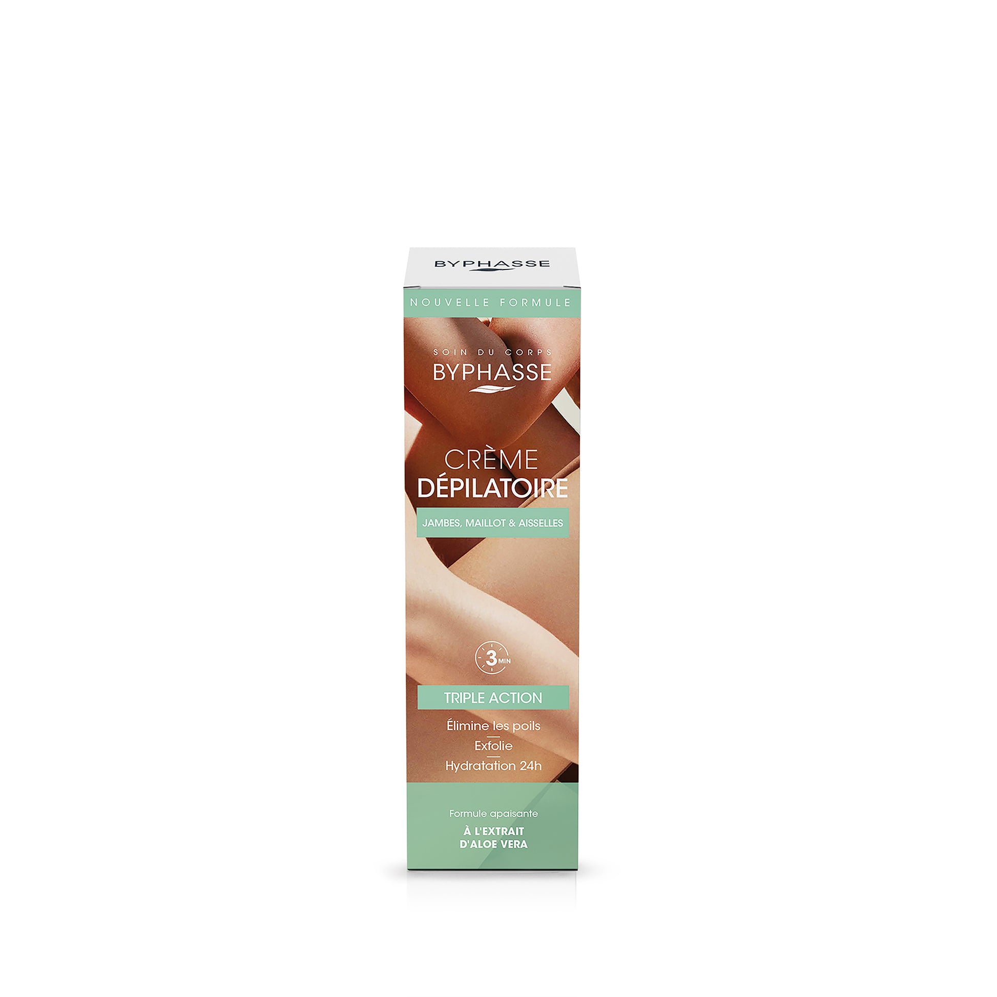 BYPHASSE HAIR REMOVAL CREAM aloe vera extract 125 ml