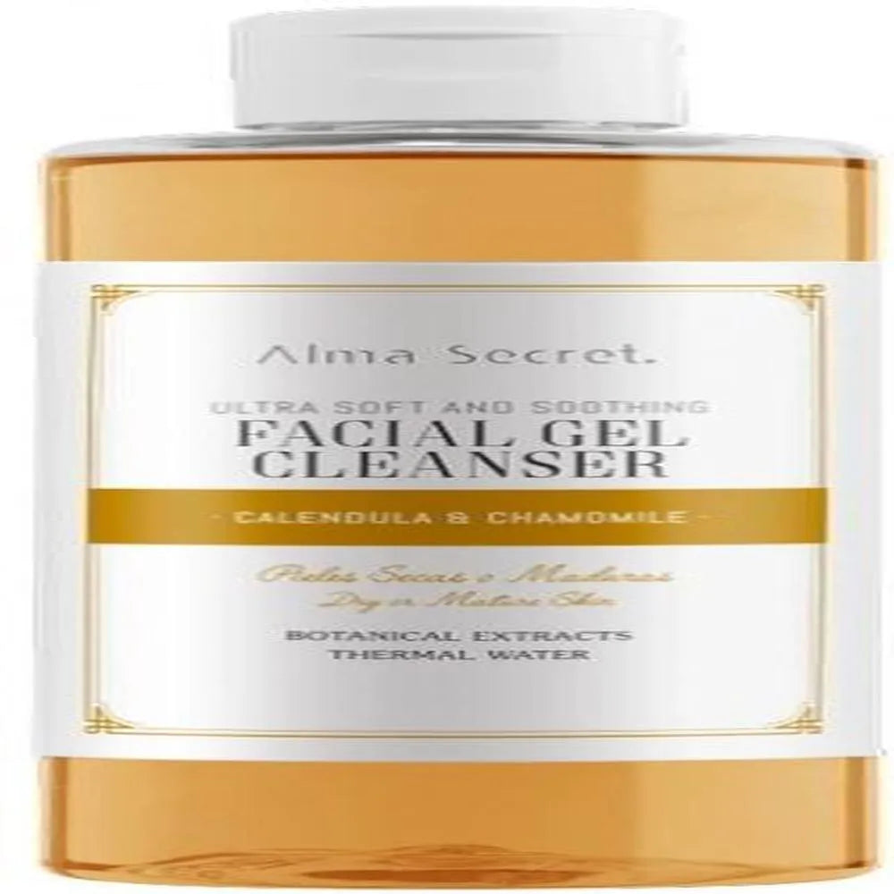ALMA SECRET DETERGENTE VISO GEL delicato e lenitivo calendula e camomilla 200 ml