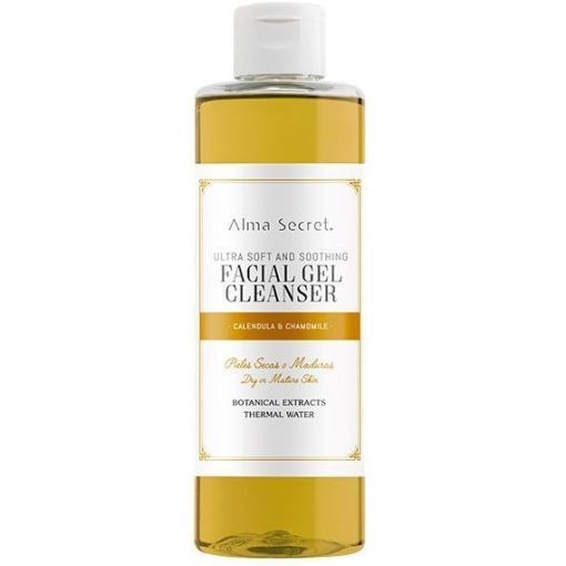 ALMA SECRET DETERGENTE VISO GEL delicato e lenitivo calendula e camomilla 200 ml