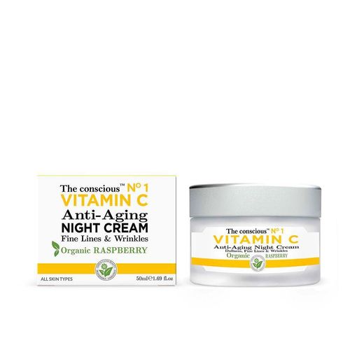 THE CONSCIOUS™ VITAMIN C crema notte antietà lampone biologico 50 ml