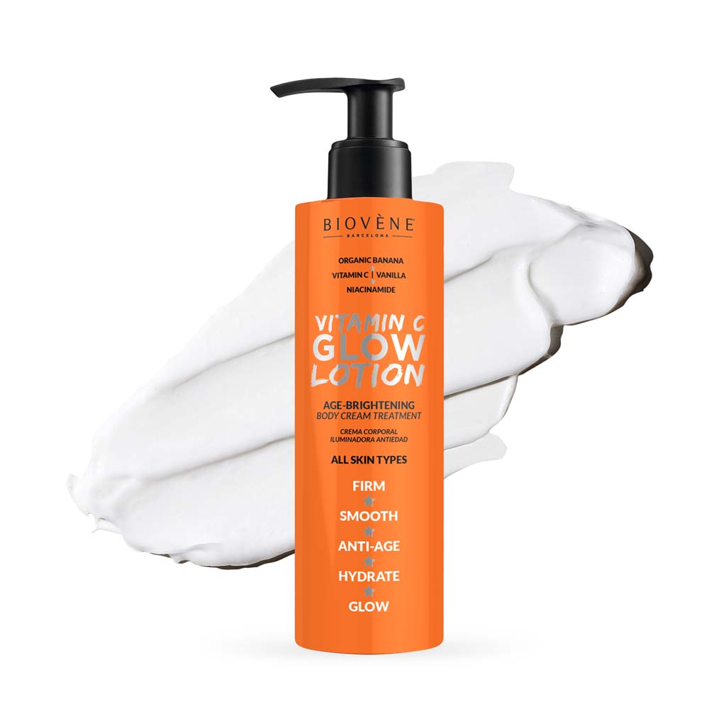 BIOVÈNE VITAMIN C GLOW LOTION soin corps éclaircissant anti-âge 200 ml