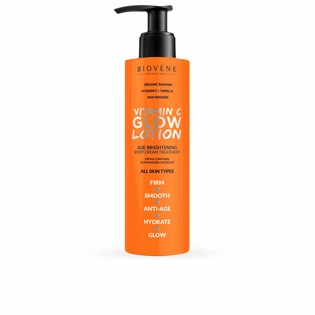 BIOVÈNE VITAMIN C GLOW LOTION soin corps éclaircissant anti-âge 200 ml