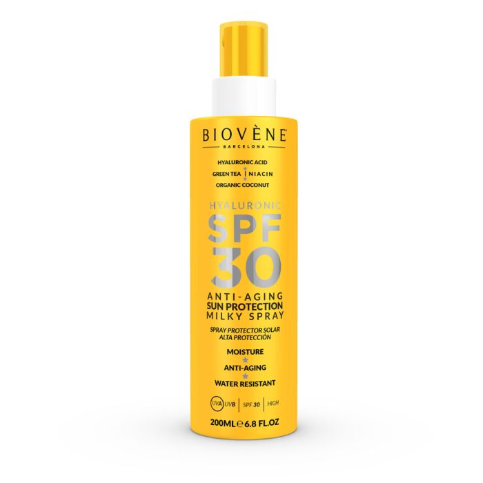 BIOVÈNE LAIT SOLAIRE ANTI-ÂGE HYALURONIQUE SPF30 200 ml