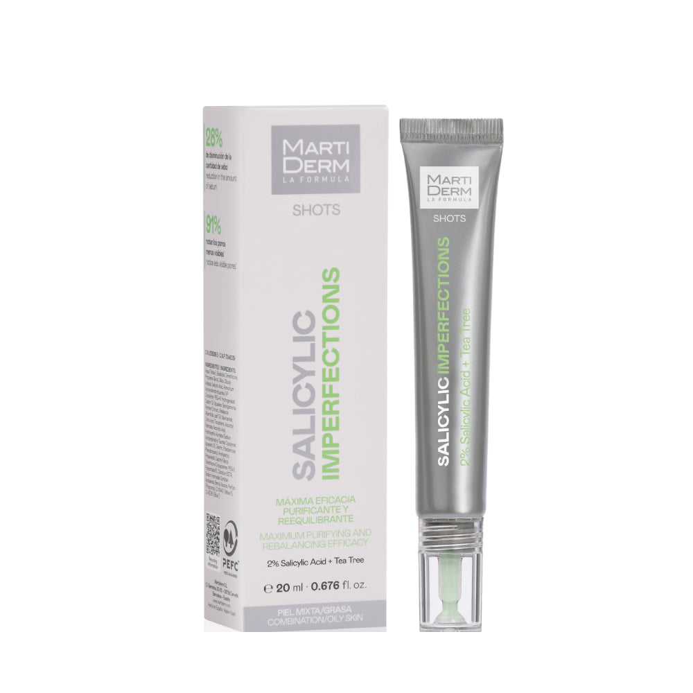 MARTIDERM SHOT SALICYLIC IMPERFECTIONS crème gel 20 ml