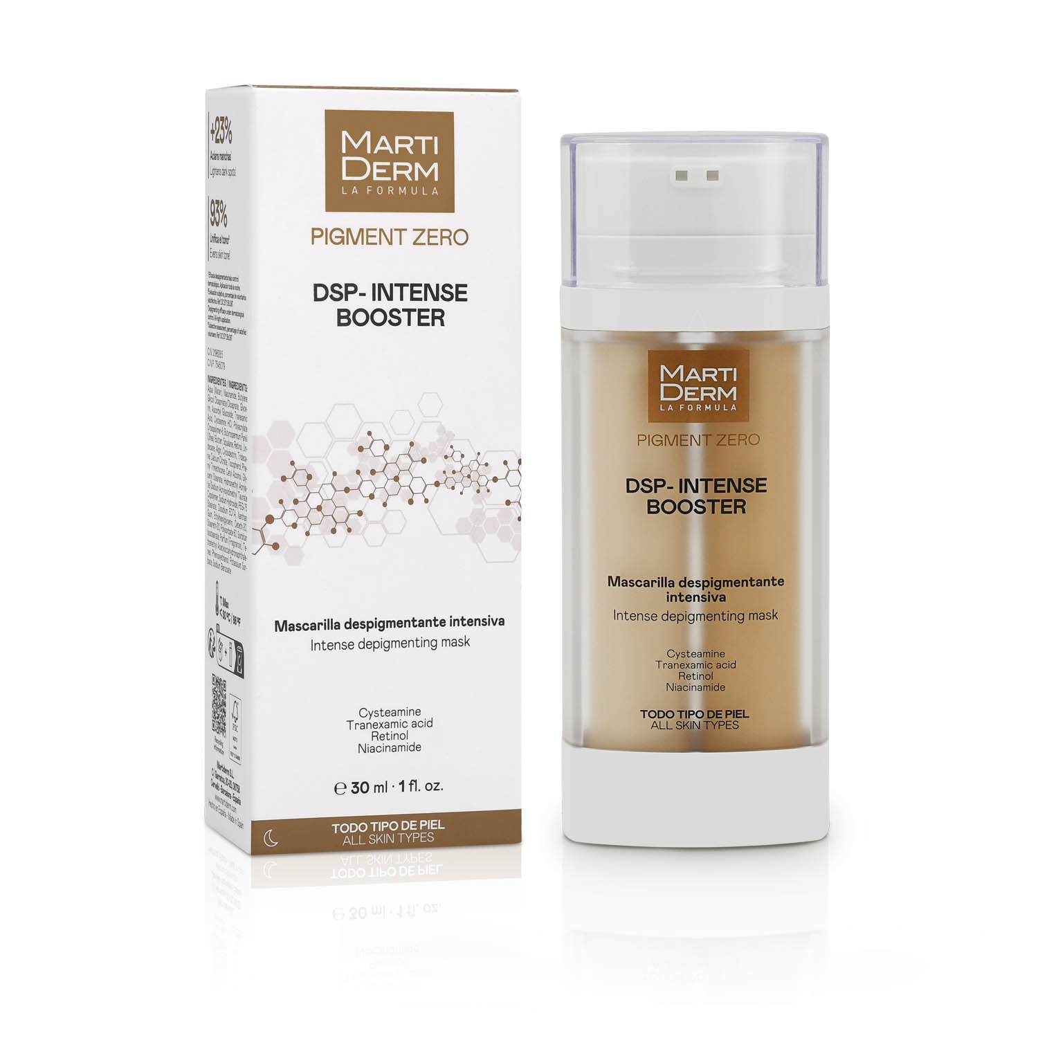 MARTIDERM PIGMENT ZERO DSP masque dépigmentant intensif 30 ml