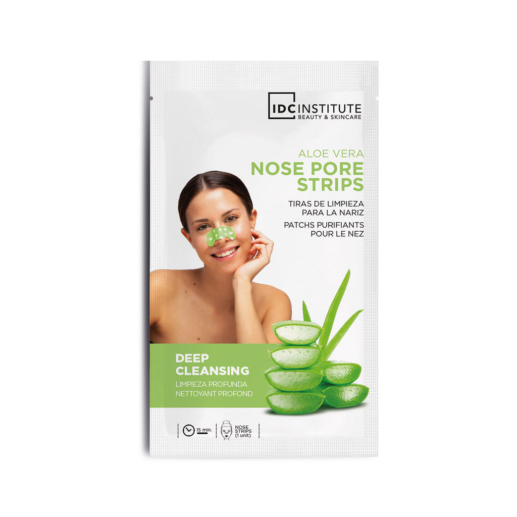 IDC INSTITUTE ALOE VERA bandes purifiantes nez 5 u