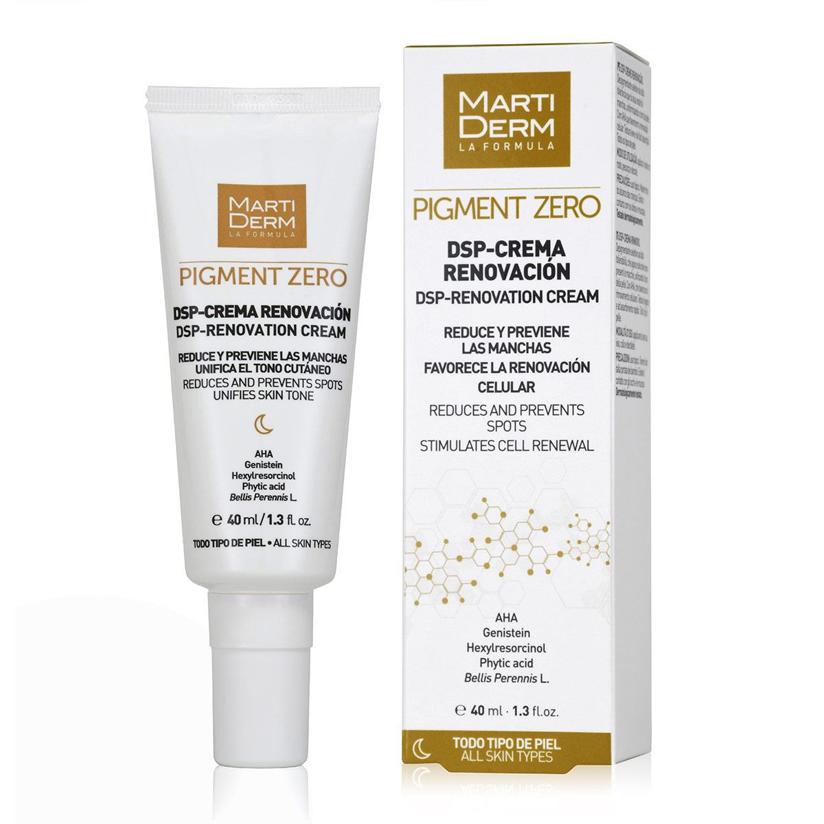 MARTIDERM PIGMENT ZERO DSP crema depigmentante rinnovatrice 40 ml