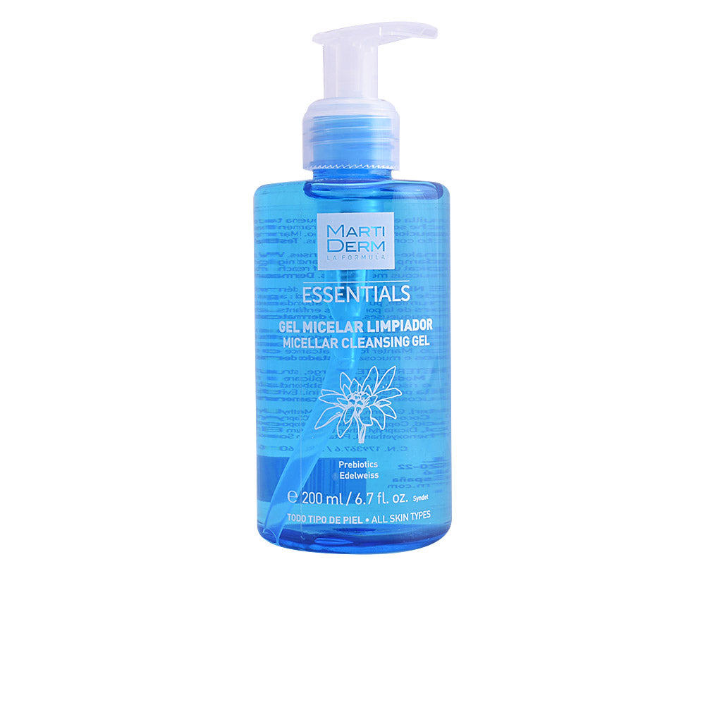 MARTIDERM ESSENTIALS gel micellaire nettoyant 200 ml