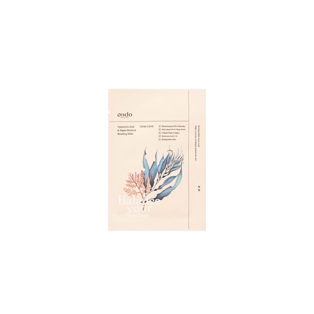 ONDO BEAUTY 36.5 MASCHERA IDRATANTE CON ACIDO IALURONICO E ALGHE 25 ml