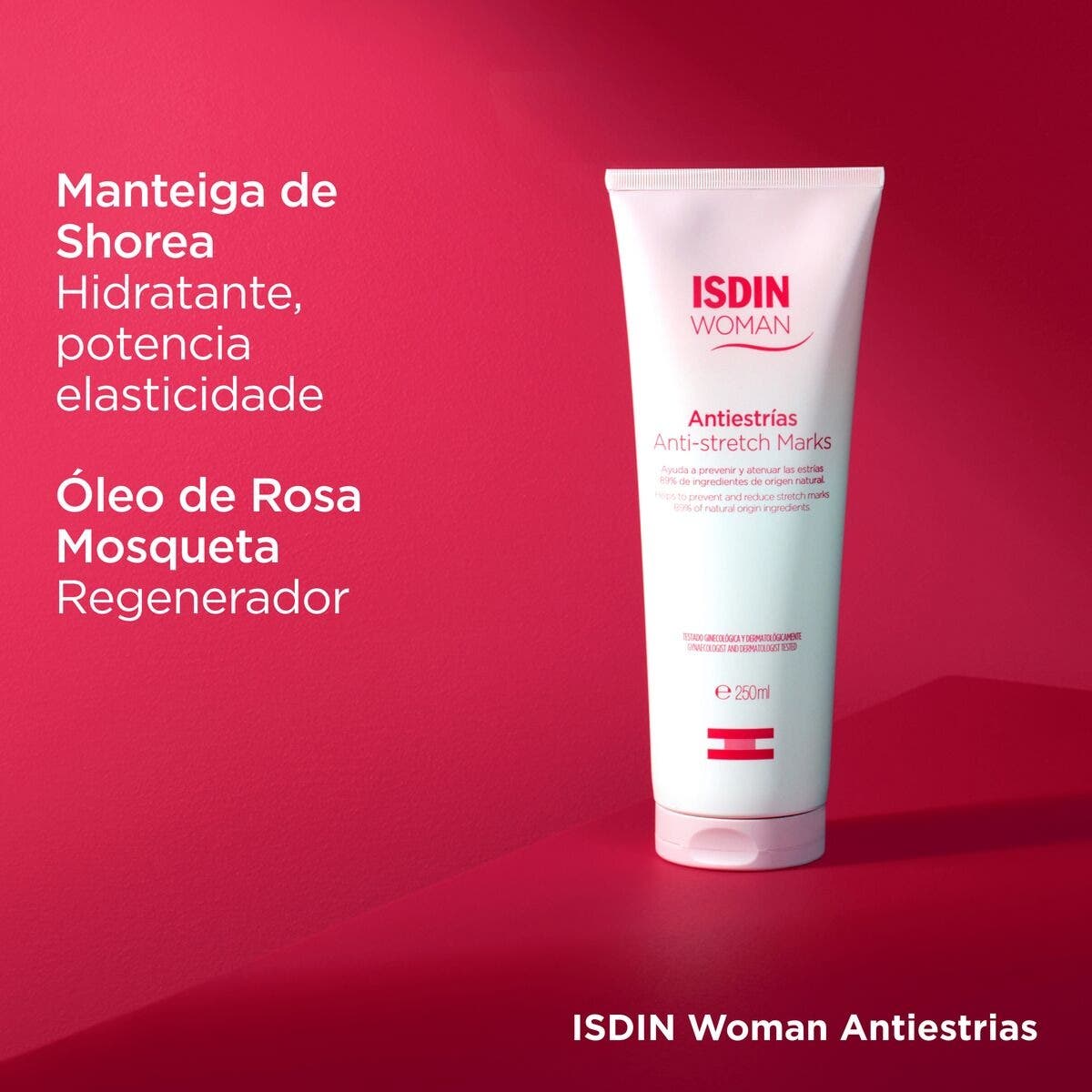 ISDIN WOMAN Crème anti-vergetures 250 ml