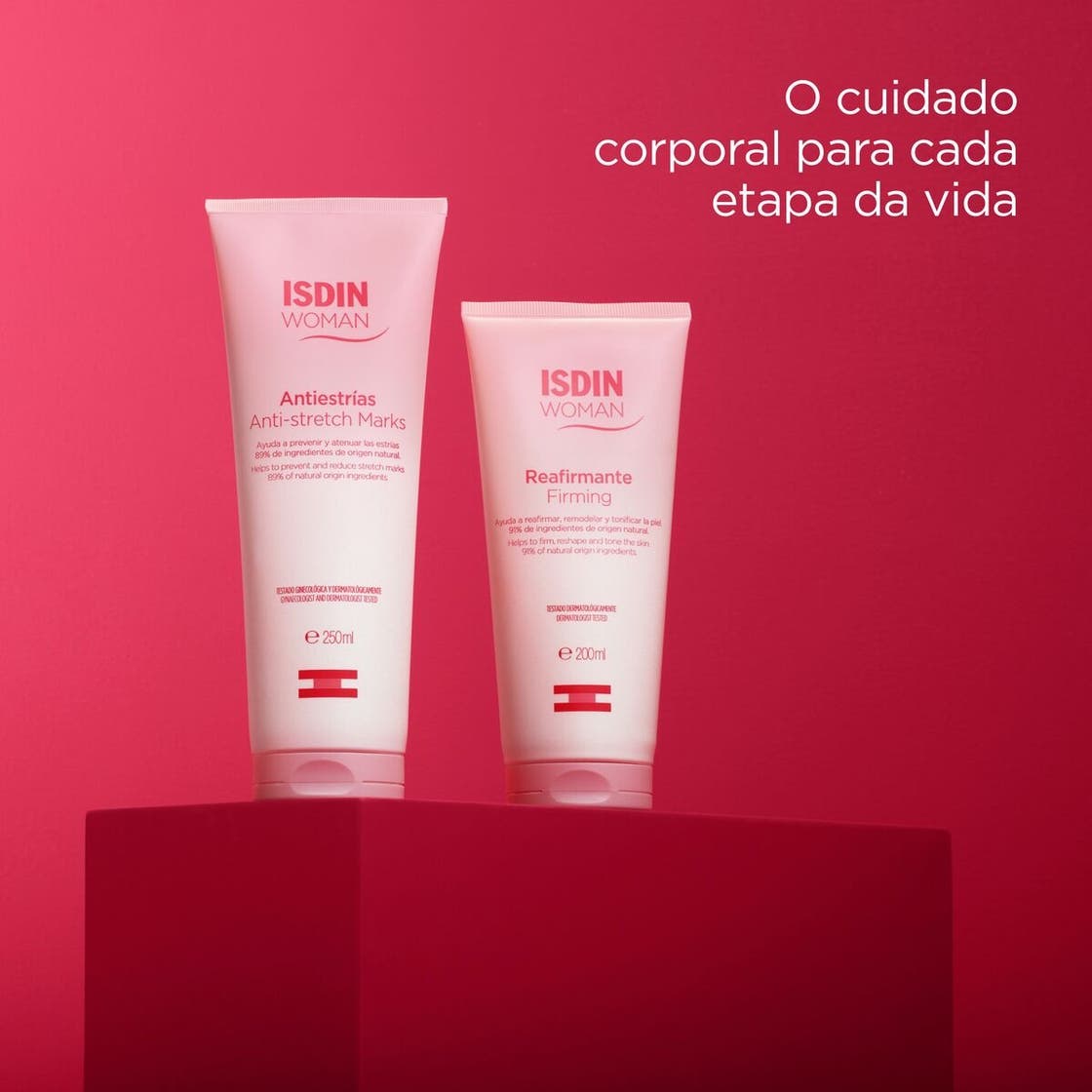 ISDIN WOMAN Crème anti-vergetures 250 ml
