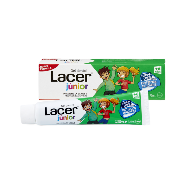 LACER JUNIOR gel dentale menta 75 ml