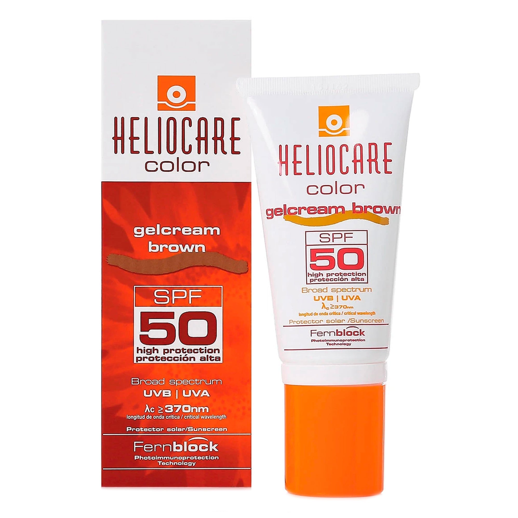 HELIOCARE COLOR crème solaire teintée gel-crème SPF50 #marron 50 ml