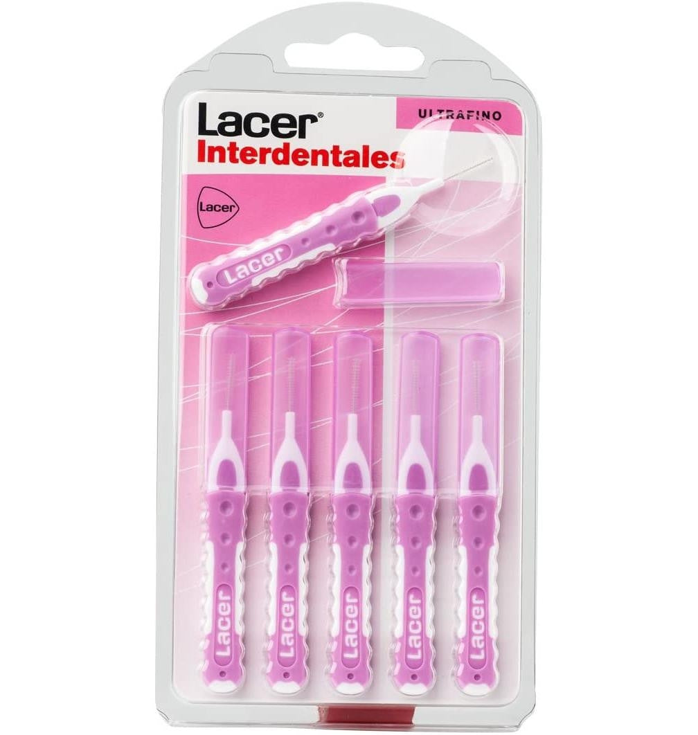LACER SPAZZOLINI INTERDENTALI dritti ultra-sottili #assortiti 6 pz