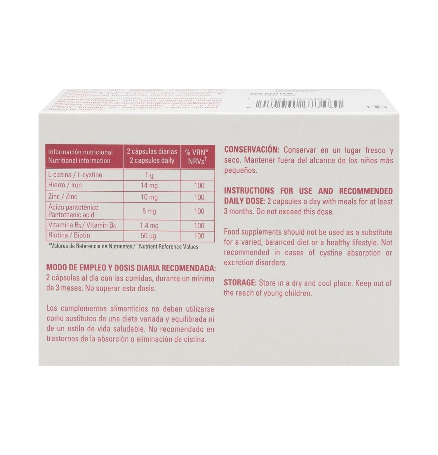 VITACRECIL COMPLEX FORTE capsule capelli e unghie 90 unità