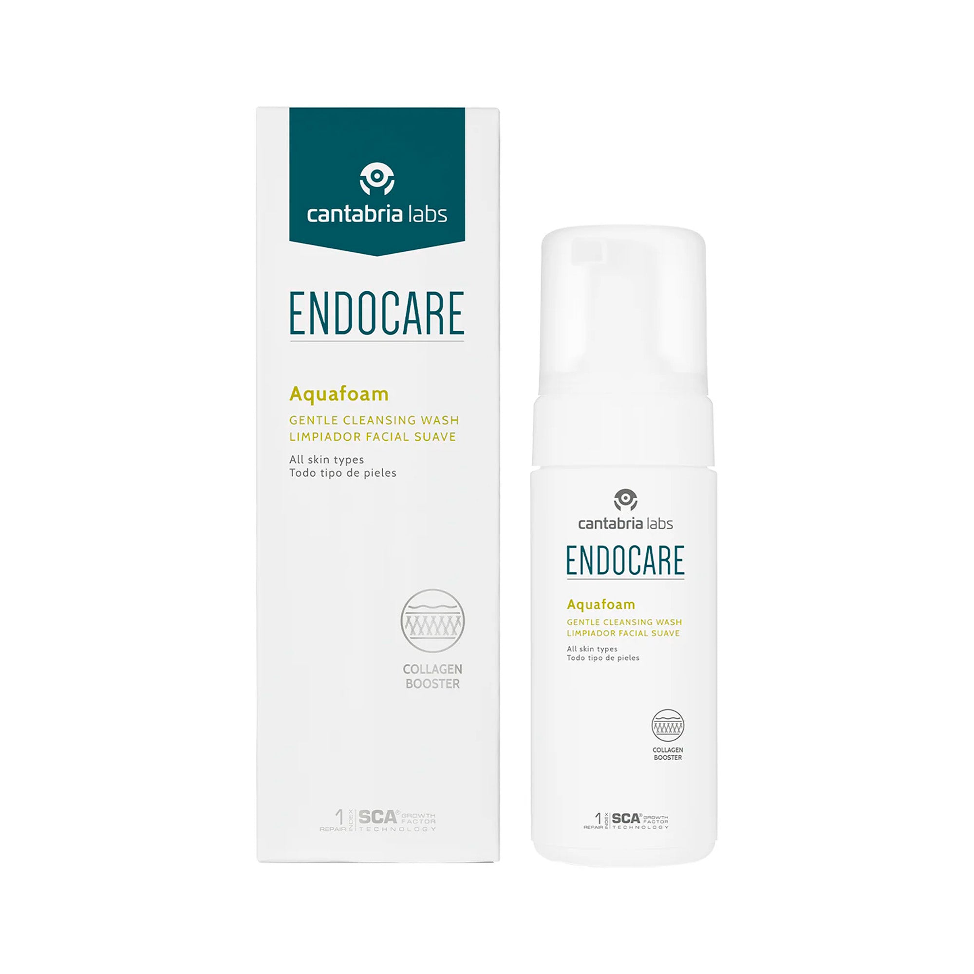 ENDOCARE AQUAFOAM detergente viso 125 ml