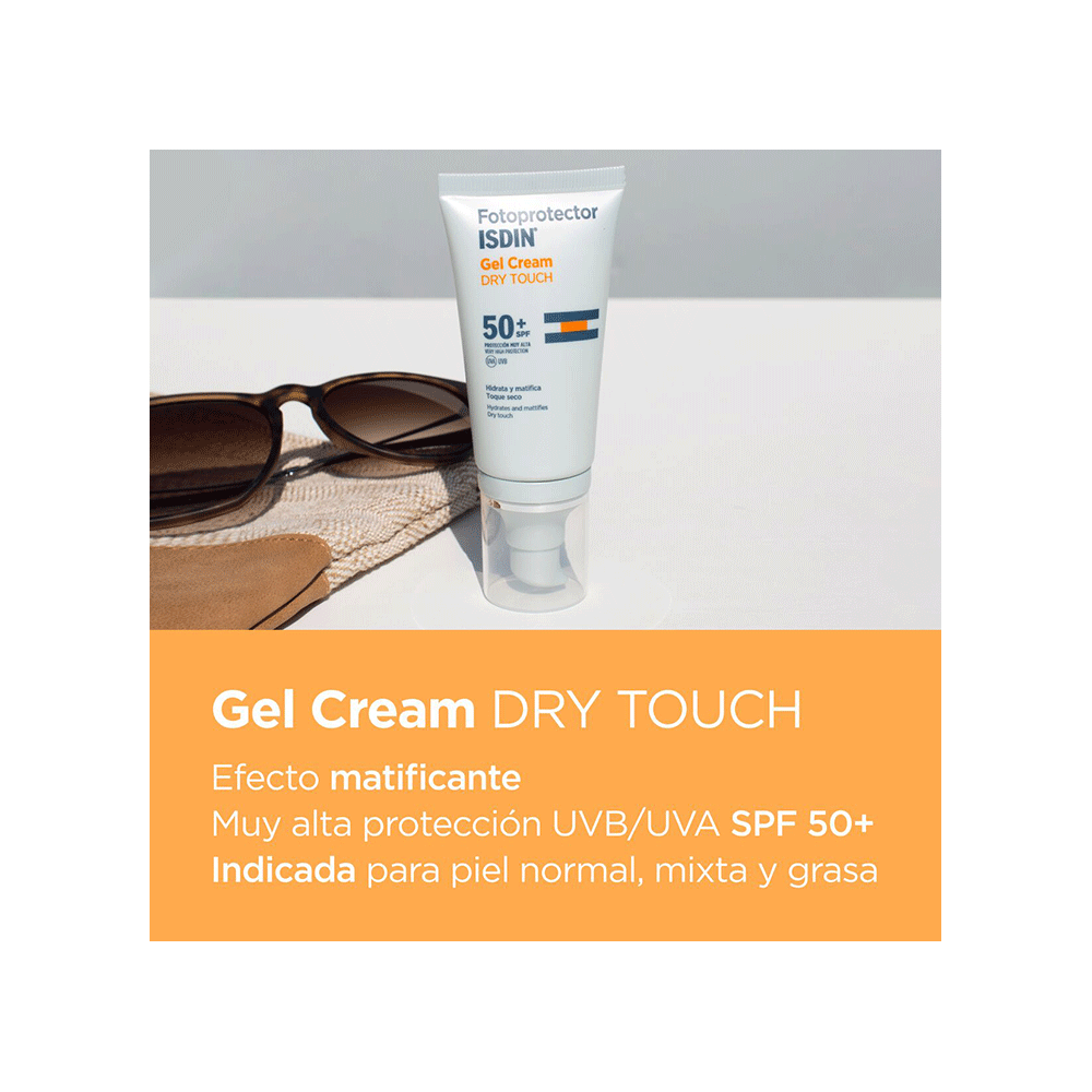 ISDIN PHOTOPROTECTOR gel cream dry touch SPF50+ 50 ml