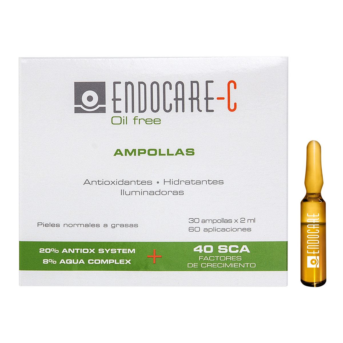 ENDOCARE RADIANCE C ampoules sans huile 30 x 2 ml